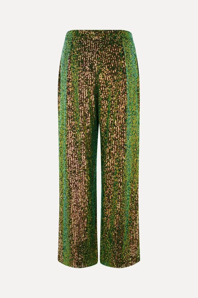 Stine Goya Pants Jesabelle Pants 8211 Olive Green 8211 Women