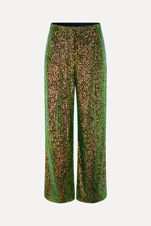 Stine Goya Pants Jesabelle Pants 8211 Olive Green 8211 Women