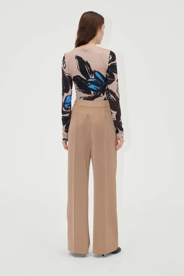 Stine Goya Pants Wide Leg Long Pants 8211 Tiger039s Eye 8211 Women