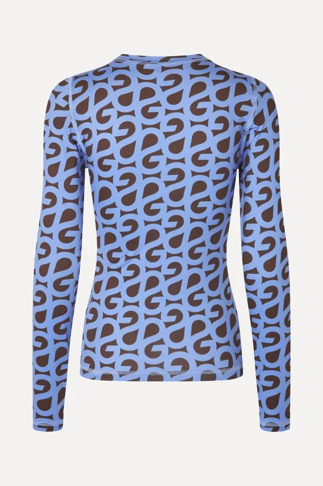 Stine Goya Tops and Shirts Elastic Long Sleeve Top 8211 SG Logo 8211 Women