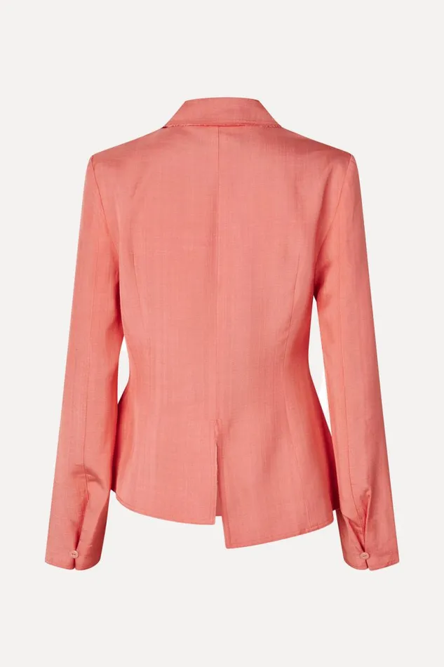 Stine Goya Tops and Shirts SGNanci Jacket 8211 Coral 8211 Women