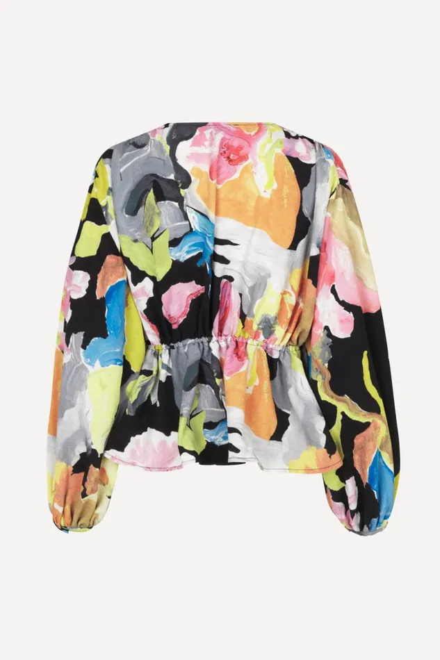 Stine Goya Tops and Shirts Toni Top 8211 Artistic Floral 8211 Women