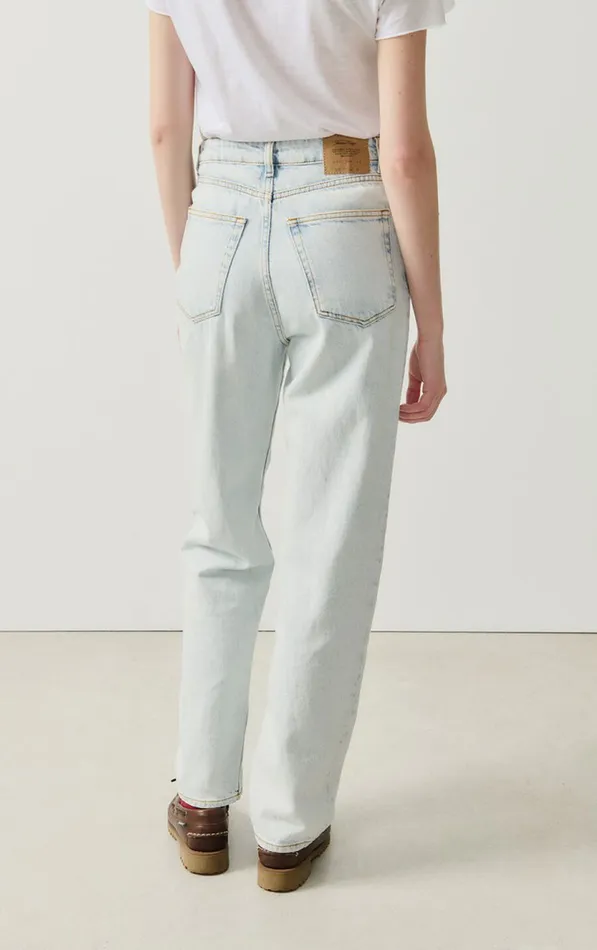 Straight Leg Jeans Joybird Winter Bleached Women American Vintage Jeans Straight Leg Jeans Joybird Winter Bleached Women American Vintage Jeans