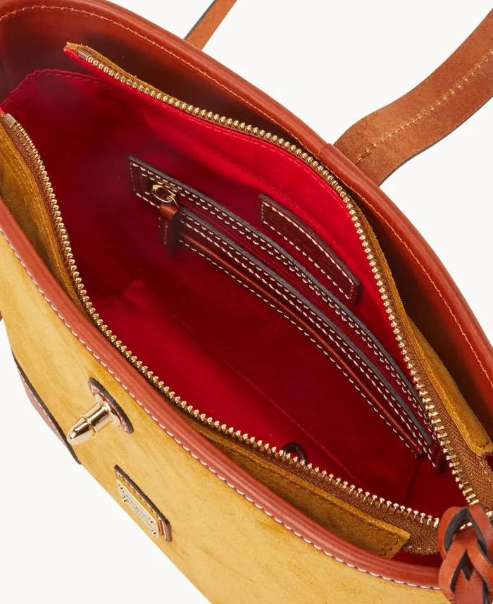 Suede Crossbody Bucket Chamois Woman Dooney and Bourke Crossbodies Suede Crossbody Bucket Chamois Woman Dooney and Bourke Crossbodies