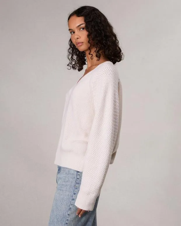 Sweaters and Sweatshirts Women Rag and Bone Kaylee Cashmere Sweater Ivory