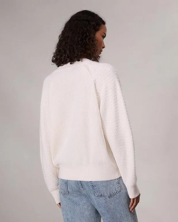 Sweaters and Sweatshirts Women Rag and Bone Kaylee Cashmere Sweater Ivory
