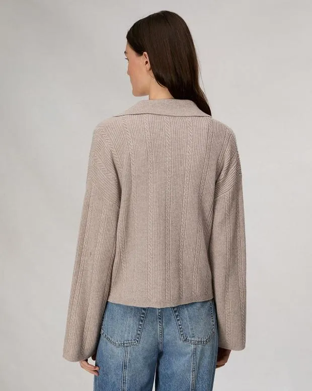 Sweaters and Sweatshirts Women Rag and Bone Maud Cashmere Cardigan Oatmeal