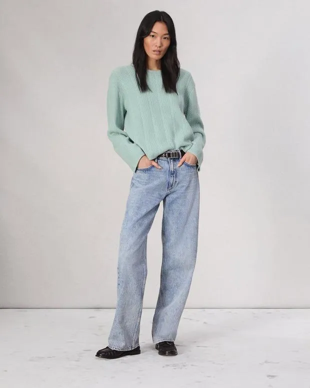 Sweaters and Sweatshirts Women Rag and Bone Maud Cashmere Sweater Seafoam
