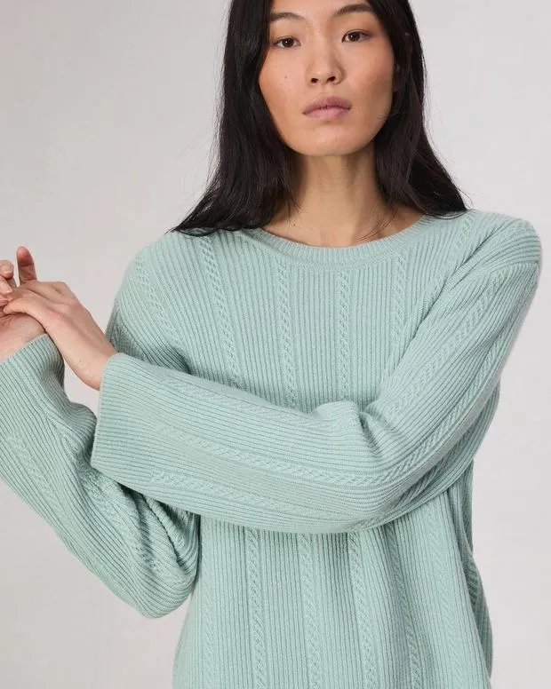 Sweaters and Sweatshirts Women Rag and Bone Maud Cashmere Sweater Seafoam