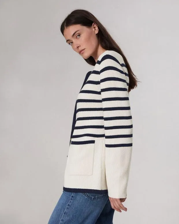 Sweaters and Sweatshirts Women Rag and Bone Nancy Wool Cardigan Ivory