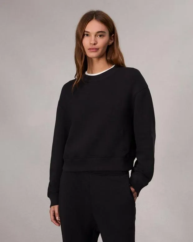 Sweaters and Sweatshirts Women Rag and Bone Vintage Terry Sweatshirt Dark Grey Sweaters and Sweatshirts Women Rag and Bone Vintage Terry Sweatshirt Dark Grey