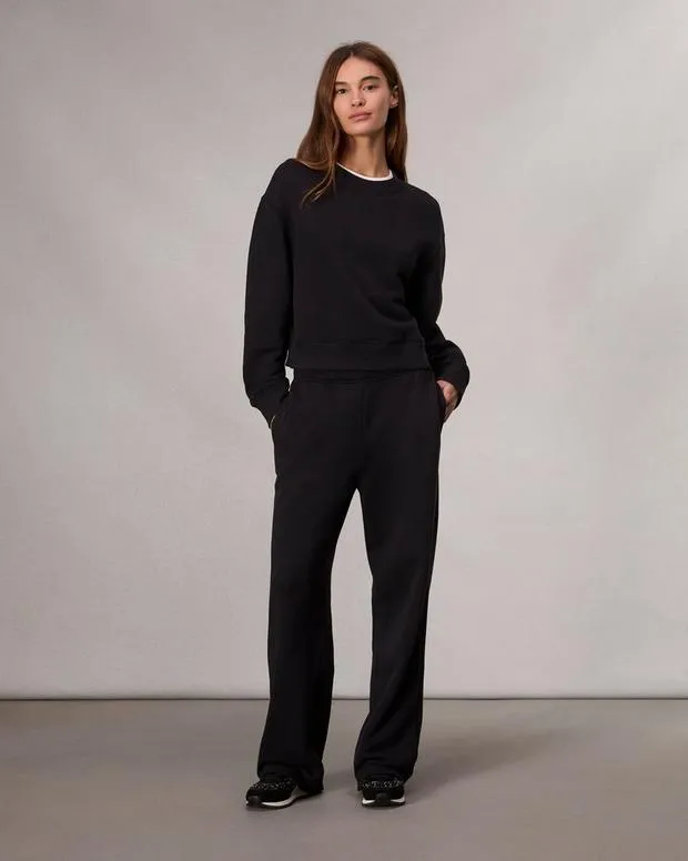 Sweaters and Sweatshirts Women Rag and Bone Vintage Terry Sweatshirt Dark Grey