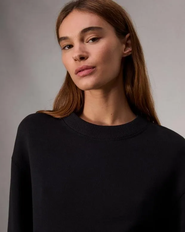 Sweaters and Sweatshirts Women Rag and Bone Vintage Terry Sweatshirt Dark Grey
