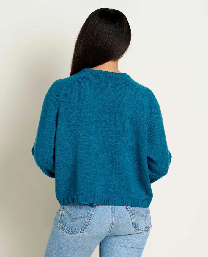Sweaters Foxfern Crew Sweater Hydro 8211 ToadandCo Women8217s