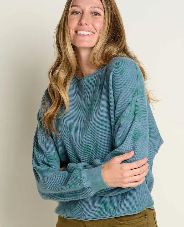 Sweaters McCloud Long Sleeve Pullover Jasper Tie Dye ToadandCo Women8217s