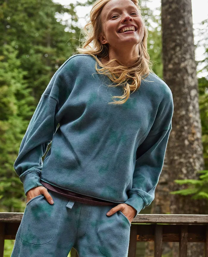 Sweaters McCloud Long Sleeve Pullover Jasper Tie Dye ToadandCo Women8217s