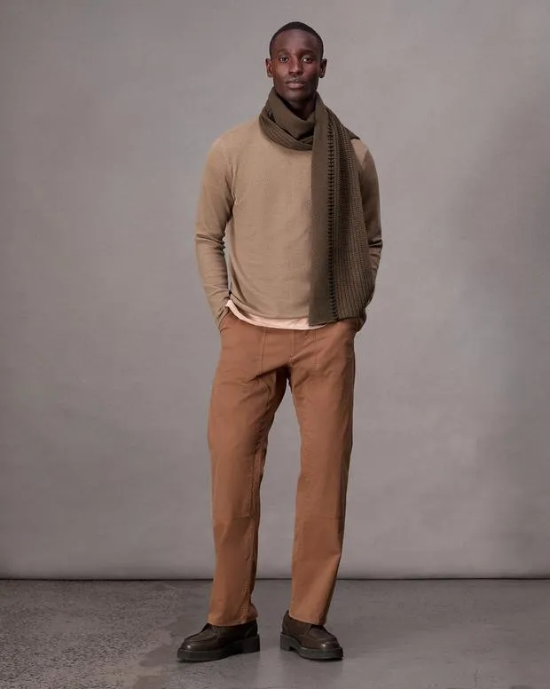 Sweaters Men Rag and Bone Bennet Crewneck Sweater Desert