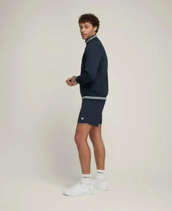 Sweaters Men Wilson Winners Tennis Knit Jacket Classic Navy Sweaters Men Wilson Winners Tennis Knit Jacket Classic Navy