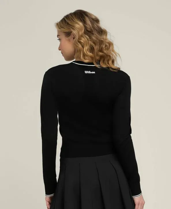 Sweaters Women Wilson Bennet Slim Sweater Black Sweaters Women Wilson Bennet Slim Sweater Black