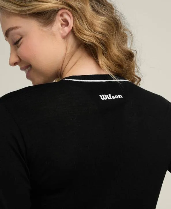Sweaters Women Wilson Bennet Slim Sweater Black Sweaters Women Wilson Bennet Slim Sweater Black