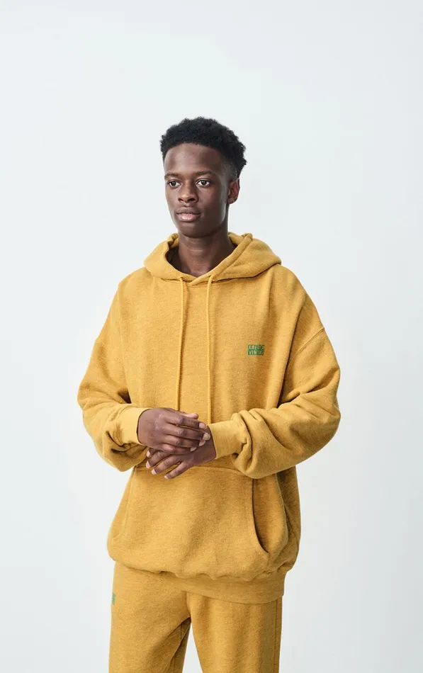 Sweatshirt Doven Overdyed Curry Men American Vintage Sweatshirts