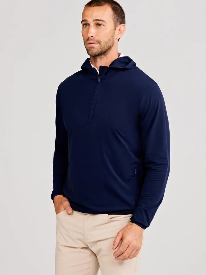 Sweatshirts Hoodies Men Tasc Performance Stratford Performance Quarter Zip Hoodie