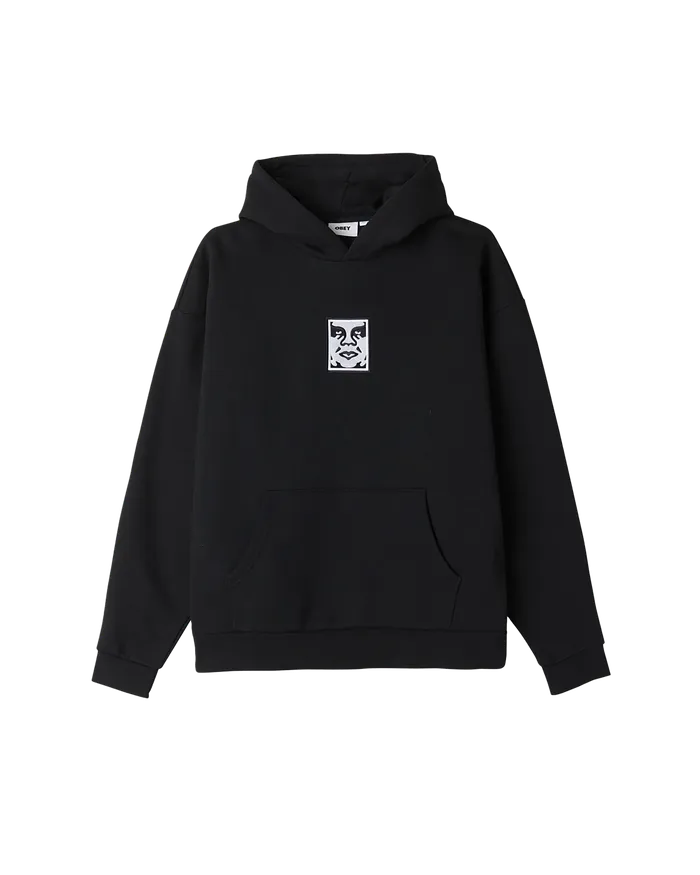 SWEATSHIRTS Men ICON EXTRA HEAVY PULLOVER Black OBEY Clothing