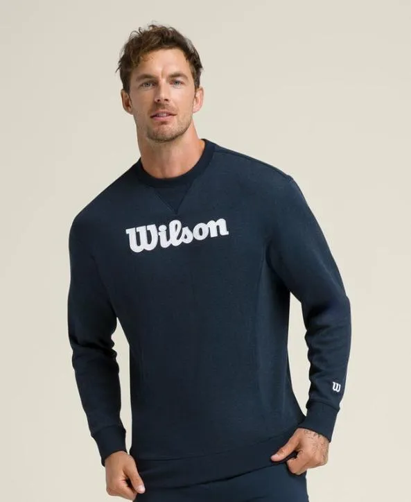 Sweatshirts Men Wilson Parkside Crew Classic Navy