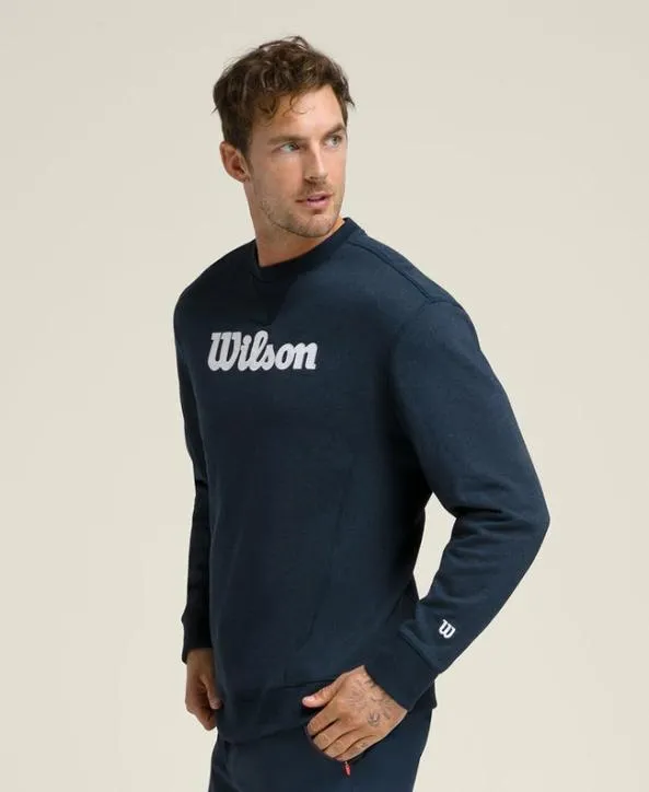Sweatshirts Men Wilson Parkside Crew Classic Navy Sweatshirts Men Wilson Parkside Crew Classic Navy
