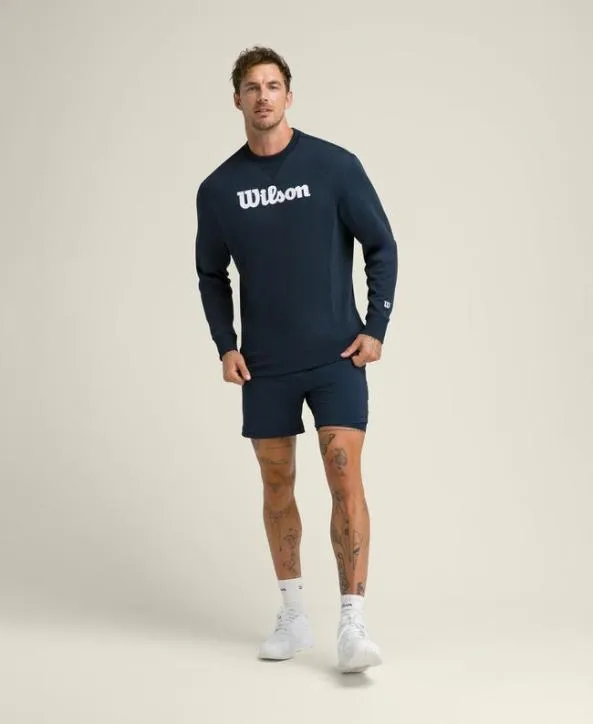 Sweatshirts Men Wilson Parkside Crew Classic Navy Sweatshirts Men Wilson Parkside Crew Classic Navy