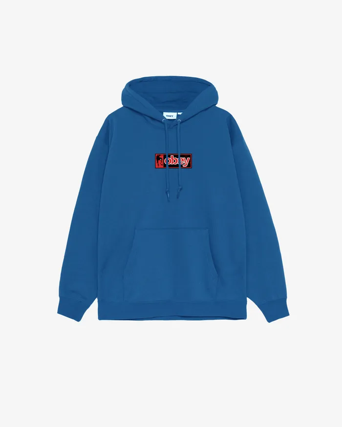 SWEATSHIRTS OBEY Clothing Men HALF ICON PULLOVER Limoges