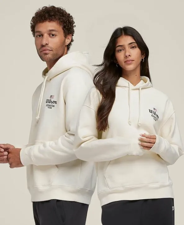 Sweatshirts Women Wilson Wilson America Hoodie Sandrift