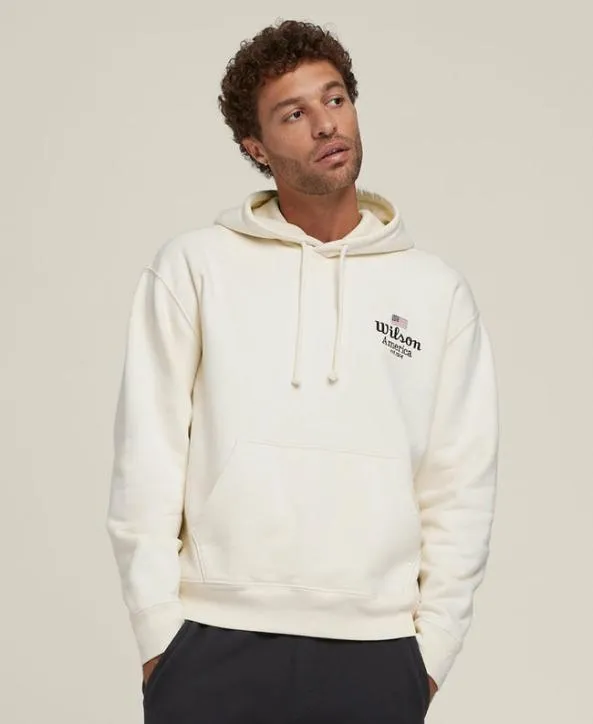 Sweatshirts Women Wilson Wilson America Hoodie Sandrift Sweatshirts Women Wilson Wilson America Hoodie Sandrift