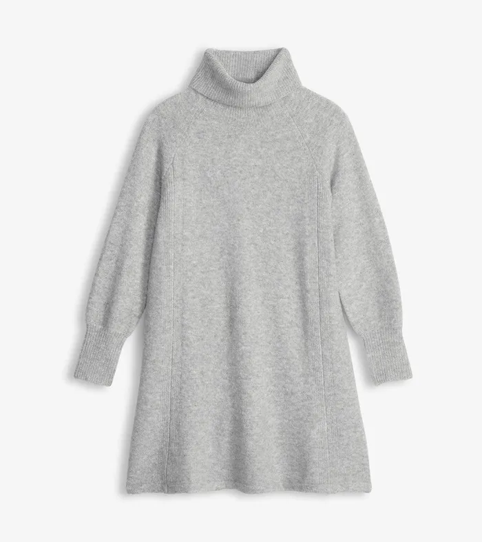 Swing Sweater Dress 8211 Grey Heather Hatley