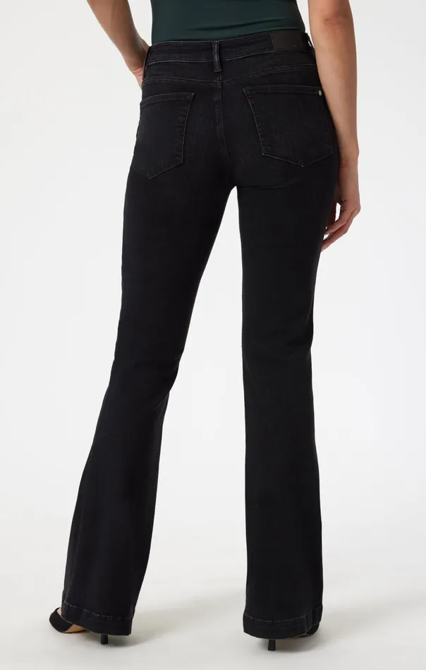 Sydney Flare In Smoke Brushed Feather Blue Women Mavi Jeans Denim Sydney Flare In Smoke Brushed Feather Blue Women Mavi Jeans Denim