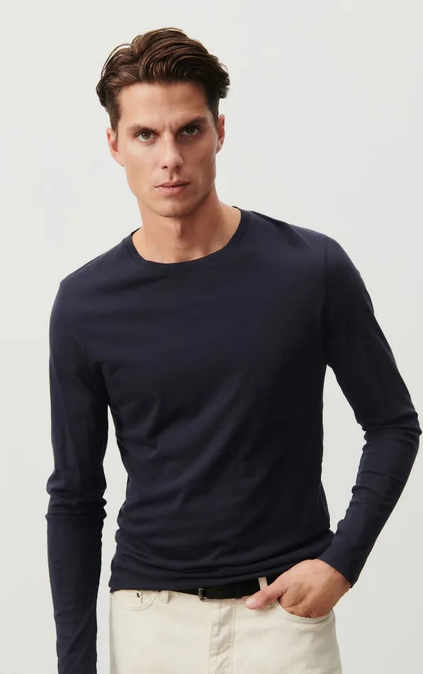 TShirt Decatur Caviar Men American Vintage Long Sleeve TShirts