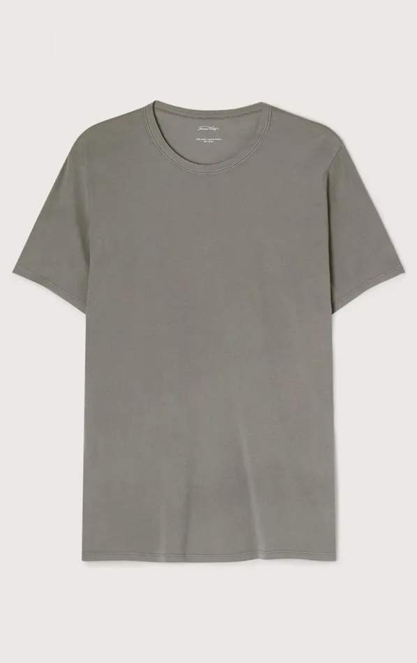 TShirt Devon Vintage Grey Men American Vintage Short Sleeve TShirts