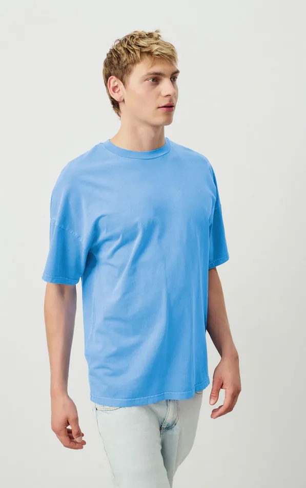 TShirt Fizvalley Vintage Sky Men American Vintage Short Sleeve TShirts