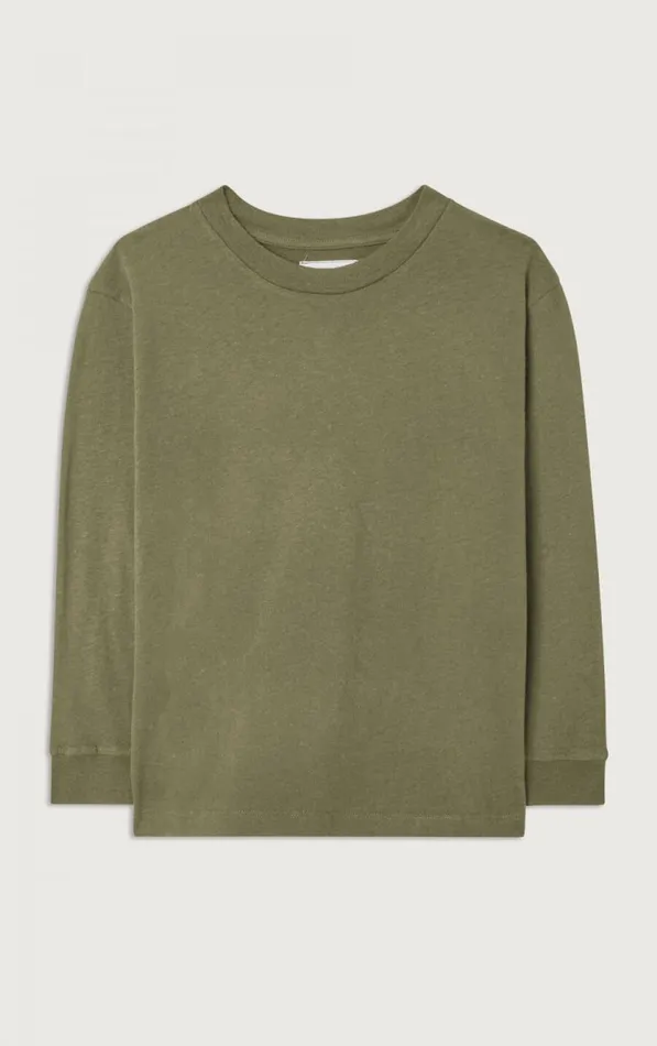 TShirt Gamipy Khaki Vintage Kids American Vintage Long Sleeve TShirts TShirt Gamipy Khaki Vintage Kids American Vintage Long Sleeve TShirts