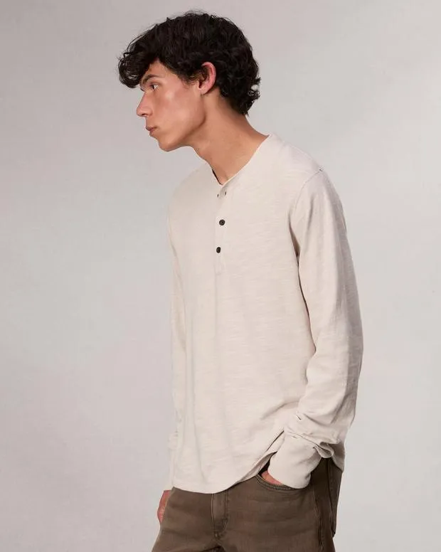 TShirts and Henleys Men Rag and Bone Classic Flame Henley Light Tan