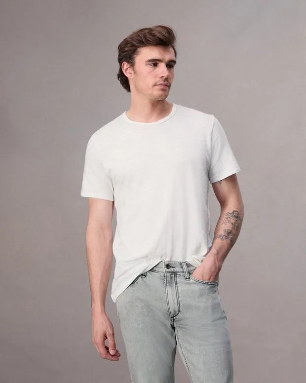 TShirts and Henleys Men Rag and Bone Classic Flame Tee White