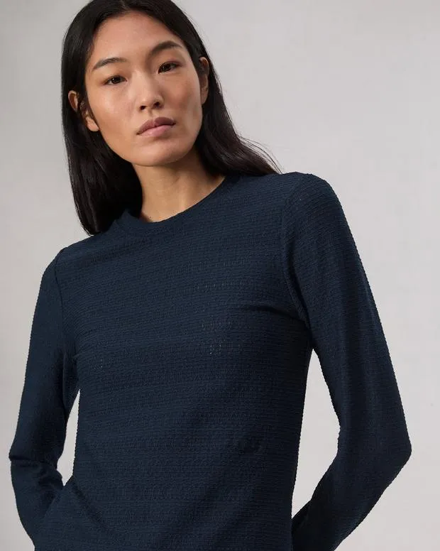 TShirts Women Rag and Bone Julia Textured Tee Salute