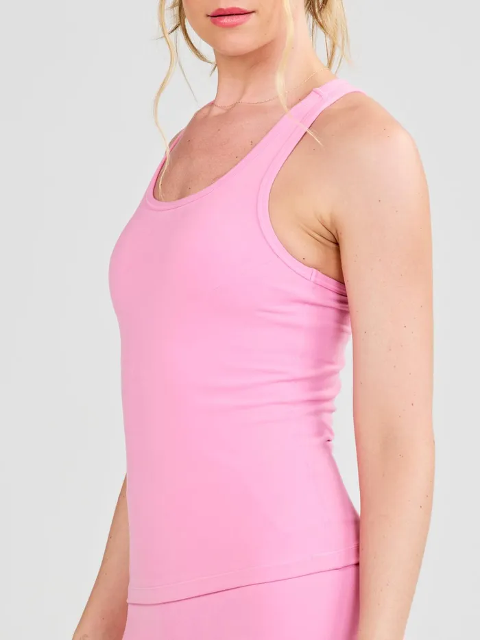 Tanks Women Tasc Performance Sculptive Racer Back Tank With Builtin Bra