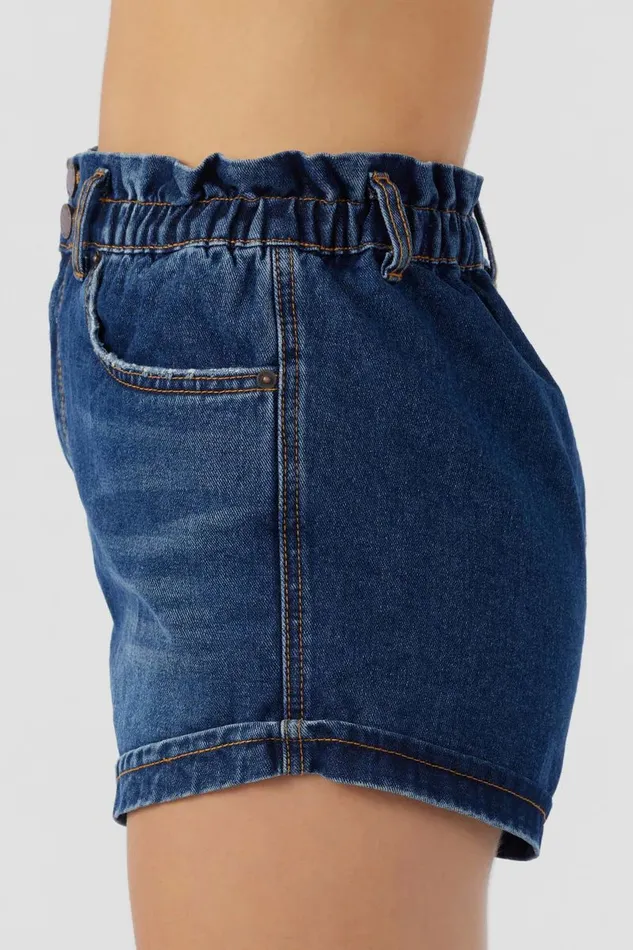 TASIA DENIM SHORTS Dark Indigo Wash Women O039NEILL Clothing
