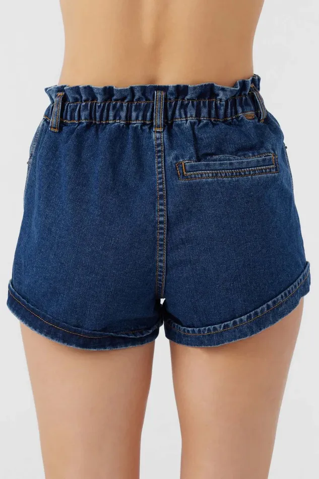 TASIA DENIM SHORTS Dark Indigo Wash Women O039NEILL Clothing