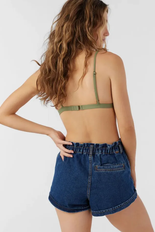 TASIA DENIM SHORTS Dark Indigo Wash Women O039NEILL Clothing