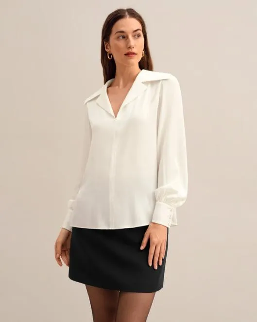 The Cervina Blouse Women Blouses Lilysilk Shirts