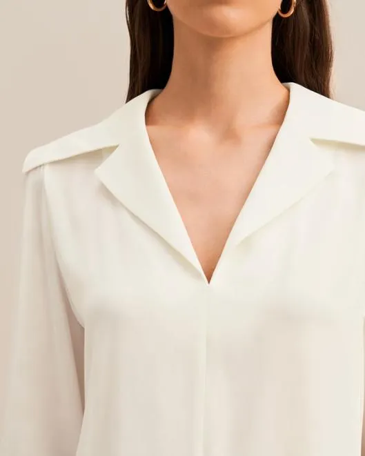 The Cervina Blouse Women Blouses Lilysilk Shirts