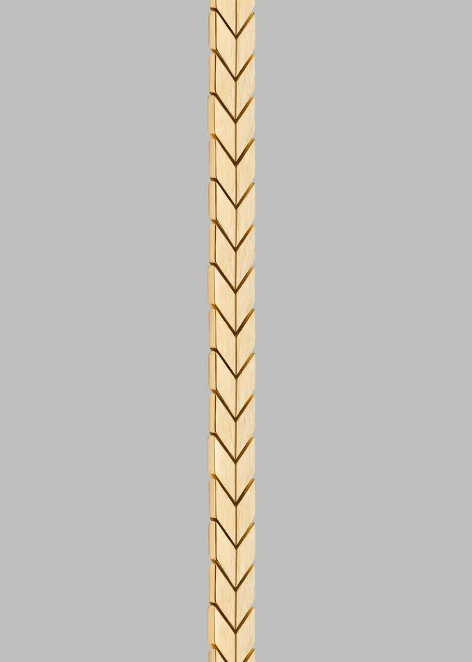 The Frankie Shop Bevza Flat Spikelet Choker 8211 Gold 8211 Women
