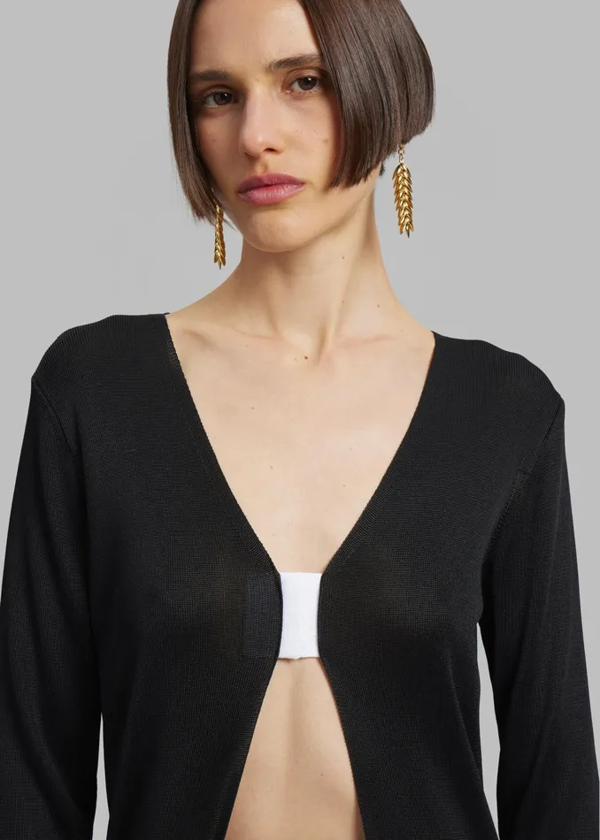 The Frankie Shop Bevza Spikelet Medium Earrings 8211 Gold 8211 Women